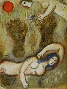 CHAGALL Marc 1887-1985,Two Figures with Wheat,Gray's Auctioneers US 2009-09-19