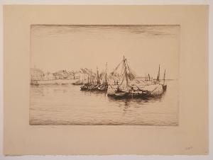 CHAHINE Edgar 1874-1947,Sardinières au Croisic. 1941,1941,Art Richelieu FR 2024-02-15