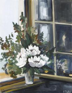 CHAILLOT 1900-1900,Blumenstrauss am Fenstersims,Dobiaschofsky CH 2012-05-12