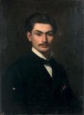 CHAILLOU Narcisse 1837-1916,Portrait d'homme,1879,Beaussant-Lefèvre FR 2022-03-31