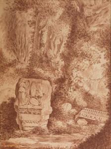 CHAIX Louis 1740-1811,Bas-relief antique dans un paysage,Millon & Associés FR 2016-04-01