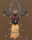 CHALEE Pop 1908-1993,untitled, depicting an Apache Gaan Dancer,Bonhams GB 2018-06-04