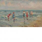 CHALET Andre 1954,Playing Among the Surf,William Doyle US 2012-01-11