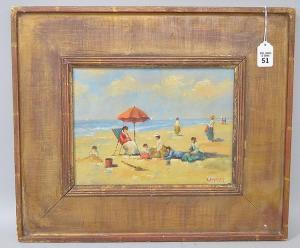CHALET Andre 1954,Playing on the Beach,Hood Bill & Sons US 2017-11-07