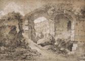 CHALLE Charles Michel Ange 1718-1778,Classical ruins,Christie's GB 2014-03-11