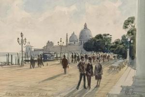 CHALLEN Peter,The Salute from the San Marco Jetty,1988,Charterhouse GB 2024-01-04