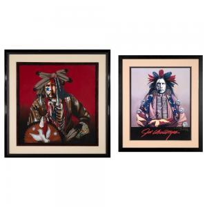 CHALLENGER J.D. 1951,Fire Thunder,1997,Santa Fe Art Auction US 2023-03-15