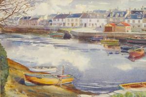 CHALMERS WILLIAM F 1900-1900,Scottish Inlet and Quayside,1971,David Duggleby Limited GB 2019-03-30
