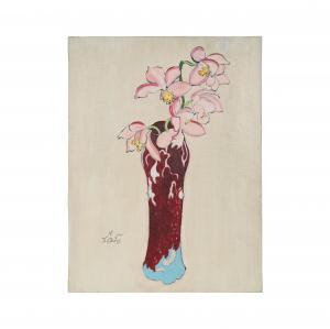 CHALOM DES CORDES Jacques 1935,Chaplet aux Orchidées,Cornette de Saint Cyr FR 2023-12-07