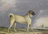 CHALON Henry Bernard 1770-1849,A favorite Pug bitch; A Pug dog: Two,1802,Bonhams GB 2012-02-15