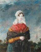 CHALON John James 1778-1854,A Lady on her way home from church,Bonhams GB 2011-03-16