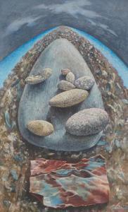 CHAMBERLAIN Wynn 1929-2014,Stones on Stones,,John Moran Auctioneers US 2023-11-21