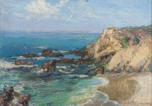 CHAMBERLIN Curtis 1852-1925,Laguna Seascape,Hindman US 2020-10-29