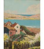 CHAMBERS Charles Edward 1883-1941,Fisherman's Home,Ripley Auctions US 2011-01-22