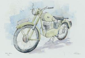 CHAMBERS Lawrence 1958,VINTAGE MOTORCYCLE,Ross's Auctioneers and values IE 2024-04-17