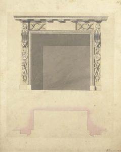 CHAMBERS William 1726-1796,Design for a chimney-piece,1761,Christie's GB 2004-11-18