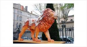 chambon christian,Le lion et les oies sauvages du Québec,Anaf Arts Auction FR 2008-07-03
