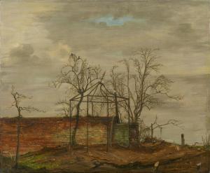 CHAMPION Theo 1887-1952,Ruine und kahle Bäume,1930,Lempertz DE 2023-12-02