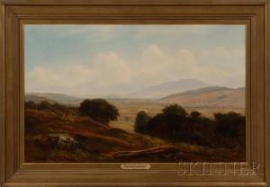 CHAMPNEY Benjamin 1817-1907,The Conway Meadow, New Hampshire,1865,Skinner US 2010-08-14