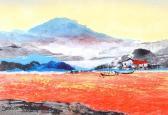 CHAN JEHAN 1937-2011,Chinese landscape,Burstow and Hewett GB 2021-12-16