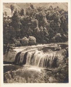 CHANCE George 1885-1963,Raukawa Falls- Near Wanganui- N. Z,Webb's NZ 2022-03-07