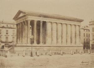 CHANCEL Gustave 1800,La Maison Carrée,1854,Ader FR 2014-06-14