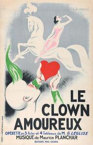 CHANCEL Roger Jean 1898-1976,Le Clown Amoureux,1930,Germann CH 2015-12-05