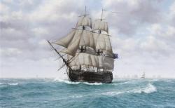 CHANCELLOR John Russell 1925-1984,'VICTORY' IN PURSUIT OF NELSON,Sotheby's GB 2015-07-15