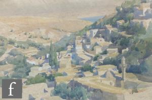 CHANDLER Eileen 1904-1993,Safad - Overlooking Galilee,1963,Fieldings Auctioneers Limited 2023-07-20