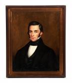 CHANDLER John Green 1815-1879,PORTRAIT OF GOVERNOR GEORGE S. BOUTWELL,1851,Garth's US 2016-10-07