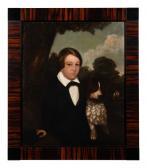 CHANDLER Joseph Goodhue 1813-1884,Boy with Spaniel,Hindman US 2022-03-10