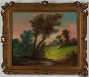 chandler,Landscape with House on a Hill,Everard & Company US 2010-10-20