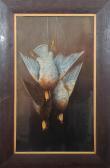 CHANDLER William Henry 1854-1928,Hanging Birds - The Catch,Stair Galleries US 2015-01-16