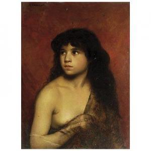 CHANET Henri 1840,Retrato de niña,La Suite ES 2010-06-12