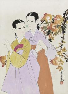 CHANG Woon Sang 1926-1982,Beauty,Seoul Auction KR 2023-05-31