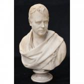 CHANTREY Francis Leggatt 1781-1841,Buste de Sir Walter Scott1771-1832,Herbette FR 2021-03-21