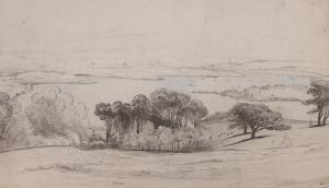 CHANTREY Francis Leggatt 1781-1841,Plymouth from Mount Edgcombe,1821,Gorringes GB 2023-07-03