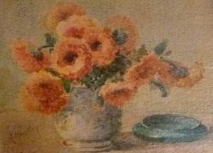 CHANVALON Lucie 1800-1800,Bouquet de Soucis,Joron-Derem FR 2016-10-25