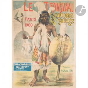 CHAPELLIER Philippe,Le Transvaal - L\’Afrique sauvage - Paris,1900,Ader FR 2024-03-29