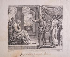 CHAPERON Nicolas 1612-1656,Giuseppe spiega i sogni al faraone,Gregory's IT 2025-07-08