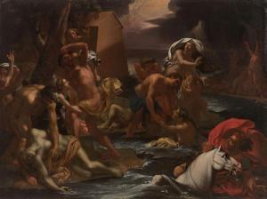 CHAPERON Nicolas 1612-1656,Le Déluge,Artcurial | Briest - Poulain - F. Tajan FR 2020-02-04