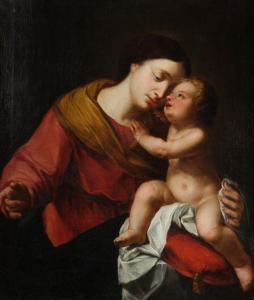 CHAPERON Nicolas 1612-1656,Vierge à l\’enfant,Millon & Associés FR 2019-12-16