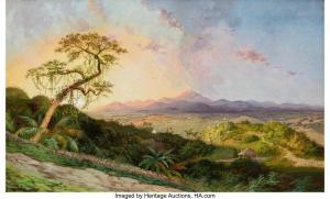 CHAPIN Charles H 1830-1889,Tropical Landscape,1881,Heritage US 2024-03-22