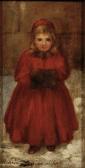chapin marie louise 1843-1898,Portrait of a Young Girl with a Muff,Skinner US 2010-01-29