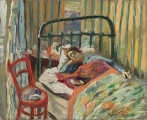 CHAPIRO Jacques 1887-1972,Woman in Bed,Tiroche IL 2024-04-21