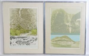 Chaplin Bob,Norwegian landscape scenes, Lysefjord, Norway, Ice,1984,Claydon Auctioneers 2023-11-19