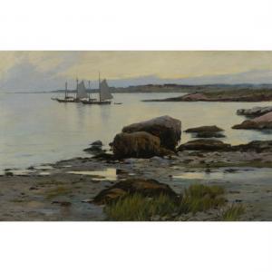CHAPMAN Carlton Theodore 1860-1925,Coast on Long Island Sound,Clars Auction Gallery US 2023-07-14