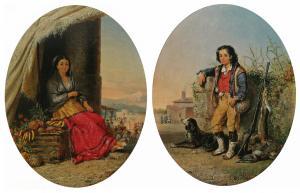 CHAPMAN Conrad Wise,Mexican Fruit Seller; Sportsman Boy of the Campagn,1867,Sotheby's 2024-01-19