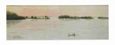 CHAPMAN Etta Tyler 1900-1900,Snowshoe Bay, Henderson Harbor, New York,1880,Christie's GB 2015-01-13