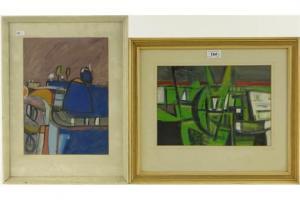 CHAPMAN Eva,Abstract landscape,1972,Burstow and Hewett GB 2015-10-21